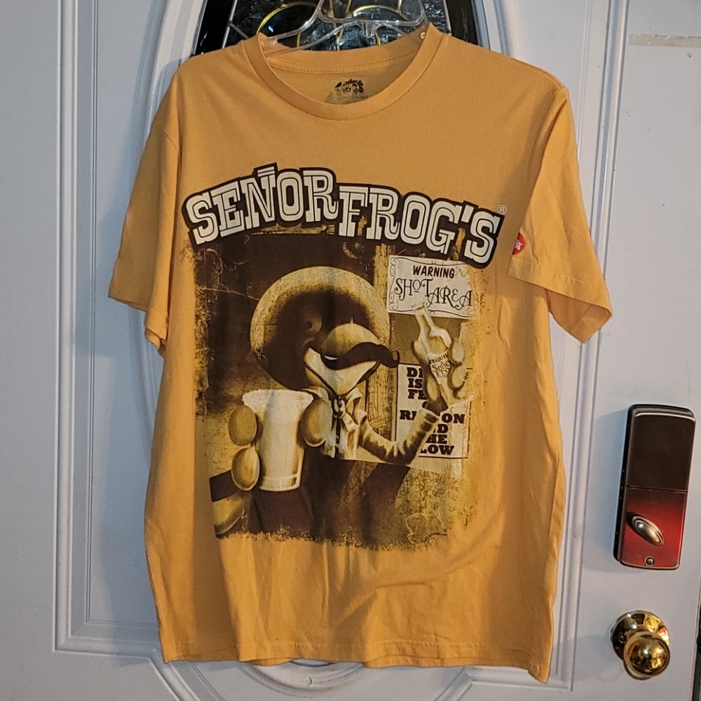 *Rare Señor Frogs Licensed T-shirt See Measurements Soft!